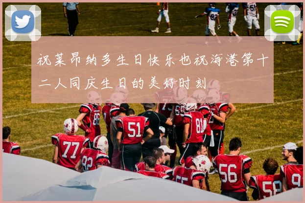 祝莱昂纳多生日快乐也祝海港第十二人同庆生日的美好时刻